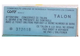 2 Tickets Bus CGFTE + Talon - Unclassified