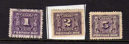 Canada - Taxe      Obliteres - Postage Due