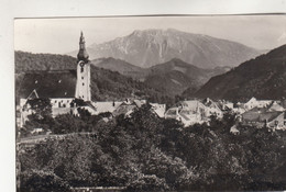 B5221) PURGSTALL Mit Ötscher - KIRCHE U. Einzelne Häuser Mit Berg Im Hintergrund - Purgstall An Der Erlauf