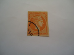 GREECE USED LARGE HERMES HEADS 10 L    WITHOUT NUMBERS - Sonstige & Ohne Zuordnung