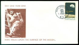 USA 1969 Special Cover "Man Walks On The Surface Of The Moon" Scott # 1371 - Cartas