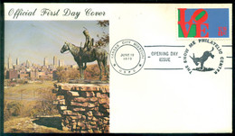 USA 1973 Official First Day Cover The Show Me Philatelic Center Kansa City Opening Day Issue Scott 1475 - Cartas
