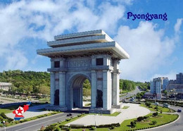 North Korea Pyongyang Triumphal Arch New Postcard - Korea, North