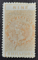 Nouvelle-Zélande 1882/1914 N°14 Timbre Fiscaux-postaux (*)TB Cote 350€ - Neufs