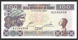 Guinea - Banconota Non Circolata FdS UNC Da 100 Franchi P-35a.2 - 1998 #19 - Guinea