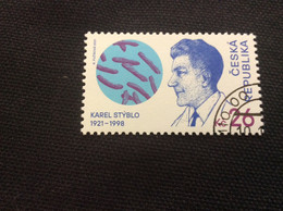 Yvert 998 Oblitéré CZ 2021 Karel Styblo Médecin Recherche Sur La Tuberculose - Used Stamps