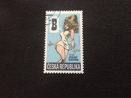 Yvert 1000 Oblitéré CZ 2021 Muriel Personnage De BD De Saudek - Used Stamps