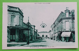 81 / TARN - Lavaur - Avenue Victor-Hugo - Commerces - CPA Carte Postale Ancienne - Vers 1930 - Lavaur