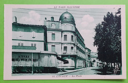 81 / TARN - Lavaur - La Poste - Camion , Café - CPA Carte Postale Ancienne - Vers 1930 - Lavaur