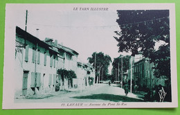 81 / TARN - Lavaur - Avenue Du Pont St-Roc - Restaurant - CPA Carte Postale Ancienne - Vers 1930 - Lavaur