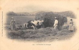 CPA 63 AUVERGNE LA FENAISON EN AUVERGNE / AGRICULTURE - Andere & Zonder Classificatie