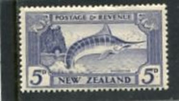 NEW ZEALAND - 1935  5d  DEFINITIVE  MINT - Neufs