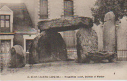 (44) SAINT NAZAIRE . Mégalithes : Lech, Dolmen Et Menhir - Saint Nazaire