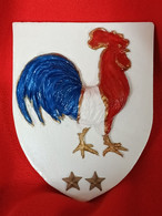 Blason Coq Gaulois Symbole National De La France - Otros & Sin Clasificación