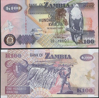 Zambia P 38 H - 100 Kwacha 2009 - UNC - Zambie