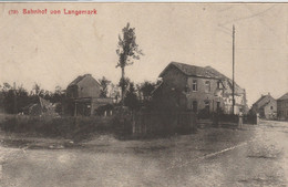 LANGEMARK  Trein Statie Gare  1917 - Langemark-Pölkapelle