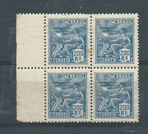 N°  216* EN BLOC DE 4 - Unused Stamps