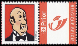 DUOSTAMP/MYSTAMP** - Tintin,Milou - Kuifje,Bobbie - Tim,Struppi - Tintin,Snowy (Hergé) - Nestor - Philabédés