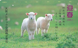 JAPAN - Sheeps, Tosho Card Y500, Used - Non Classificati