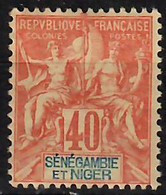 1903 Allégorie 40 C. YT 10 / Sc 10 / Mi 10 Neuf Avec Charniere / MH / Ungebraucht [mu] - Nuovi