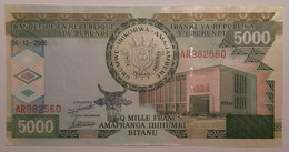 Burundi 5000 Francs 2008 P48 UNC - Burundi