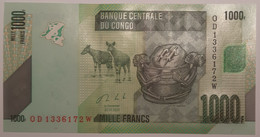 Congo 1000 Francs 30/06/2022 P101c UNC - Democratic Republic Of The Congo & Zaire