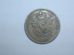 BELGICA 2 CENTIMOS 1902 FL(10571) - 2 Cent