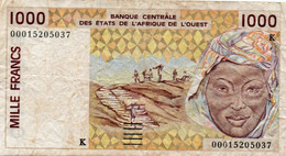 AFRICA-West African States-SENEGAL-1000 FRANCS 2001 P-711Kk - Sénégal