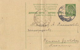 Old Postal Card Kingdom Of Yugoslavia  1din. Natalinci - Otros & Sin Clasificación
