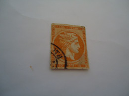 GREECE USED LARGE HERMES HEADS  10L   POSTMARK   PATRAI - Altri & Non Classificati