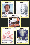 Ghana 2005 MNH 5v, Nobel Winner Einstein, International Year Of Physics - Albert Einstein