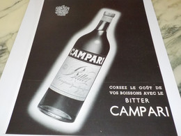 ANCIENNE PUBLICITE CORSEZ LE GOUT  BITTER DUBONNET APERITIF 1953 - Alcools