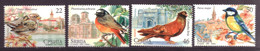 Serbia / Servië 347 T/m 350 MNH ** Birds Nature Animals (2010) - Serbien