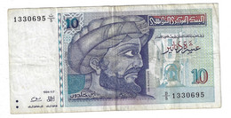 TUNISIA PICK 87 10 DINARS 1987 F - Tunisia