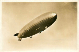 Aviation * Carte Photo * Dirigeable Graf Zeppelin D-L2130 * Saucisse Allemagne - Aeronaves