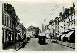 Douai * La Rue De Valenciennes * Tram Tramway - Douai