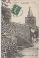 CARTE POSTALE    AIRVAULT 79  Le Donjon Du Vieux Château - Airvault