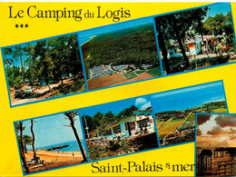 St Palais Sur Mer * Le Camping Du Logis * Souvenir Cp 7 Vues - Saint-Palais-sur-Mer