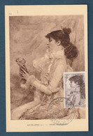 ⭐ France - Carte Maximum - Premier Jour - Bastien Lepage - Sarah Bernhardt - 1945 ⭐ - 1940-1949