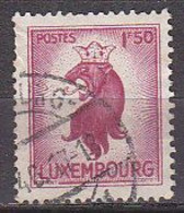 Q3864 - LUXEMBOURG Yv N°365 - 1945 Heraldischer Löwe