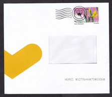 Netherlands: Cover, 2022, 1 Cinderella Stamp, Postage Paid PostNL, Issued For Hallmark Cards, Flower (damaged, See Scan) - Covers & Documents