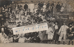 MARCOUSSIS - Fête Du 24 Févier 1909   ( Carte Photo ) - Other & Unclassified