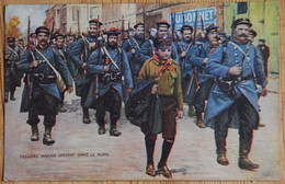 Fusiliers Marins Opérant Dans Le Nord - Animée : Soldats - Guerre - Militaria - Publicité Dubonnet - (n°23509) - Guerra 1914-18