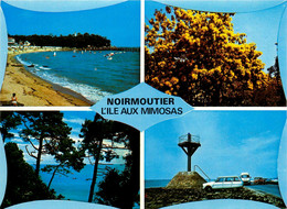 Noirmoutier * Souvenir L'ile Aux Mimosas * Cp 4 Vues - Noirmoutier