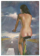 BICYCLE RACE - Large Size Postcard - - Pin-Ups