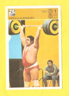 Svijet Sporta Card - Weightlifting, Vasilij Aleksejev     267 - Gewichtheffen