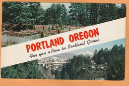 Portland Oregon Old Postcard - Portland