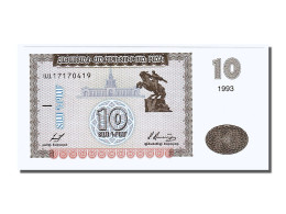 Billet, Armenia, 10 Dram, 1993, NEUF - Armenië