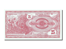 Billet, Macédoine, 25 (Denar), 1992, NEUF - Noord-Macedonië