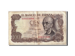 Billet, Espagne, 100 Pesetas, 1970, 1970-11-17, KM:152a, TB+ - 100 Peseten